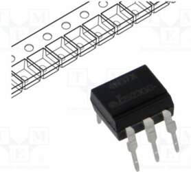 ISOCOM Optocoupler; THT; Ch: 1; OUT: