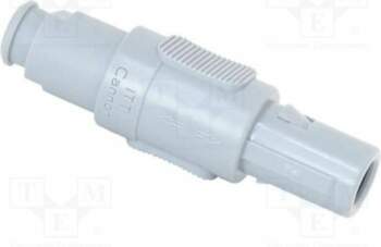 ITT CANNON Connector: circular; plug; PL