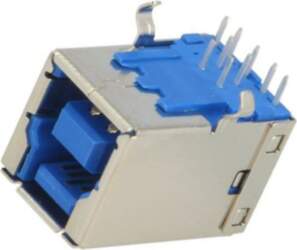 KEYSTONE Connector: USB B; socket; on