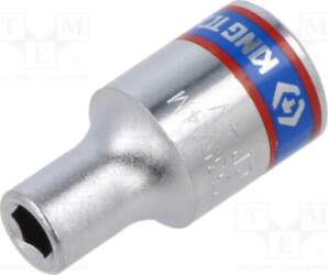 KING TONY Socket: 6-angles; socket spanner