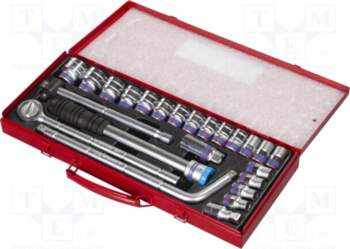 KING TONY Wrench-set; 12-angles,socket spanner