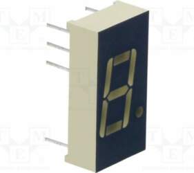 KINGBRIGHT ELECTRONIC Display: LED; 7-segment; 10
