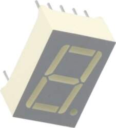 KINGBRIGHT ELECTRONIC Display: LED; 7-segment; 14