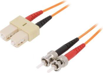 Fiber patch cord; OM2; SC/UPC,ST/UPC