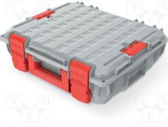 KISTENBERG Case; tool case; grey; polymer