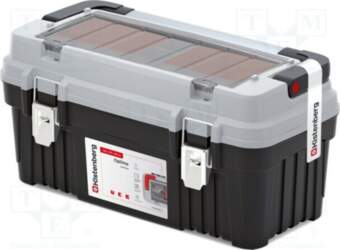 KISTENBERG Chest; tool case; black-grey; polymer