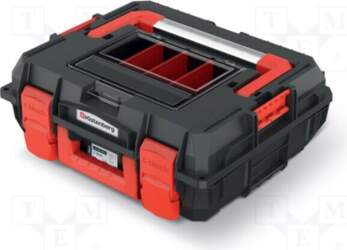 KISTENBERG Chest; tool case; black; polymer