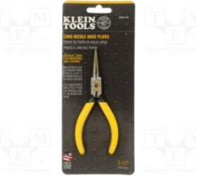 KLEIN TOOLS Pliers; half-rounded nose; 144mm