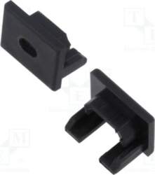 KLUŚ Cap for LED profiles; black