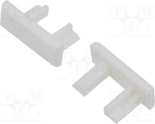 KLUŚ Cap for LED profiles; white