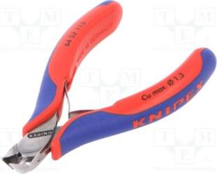 KNIPEX End,cutting; two-component handle grips