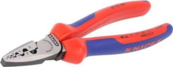 KNIPEX Tool: for crimping; insulated solder