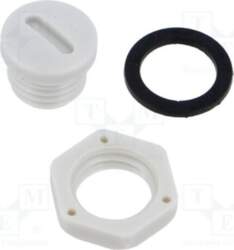 KRADEX Stopper; PG7; polyamide; light grey