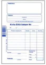 Kvīts EKA čekam A6 50lp. |