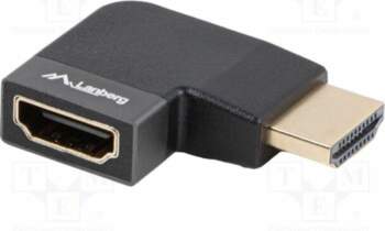 LANBERG Adapter; HDMI socket,HDMI plug