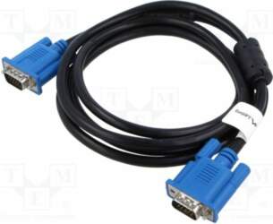 LANBERG Cable; D-Sub 15pin HD plug
