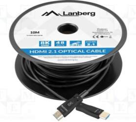 LANBERG Cable; HDMI plug,both sides