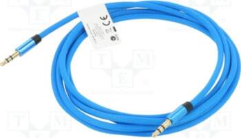LANBERG Cable; Jack 3.5mm 3pin