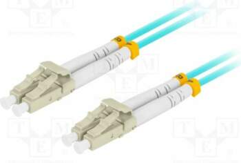 LANBERG Fiber patch cord; OM3; LC/UPC