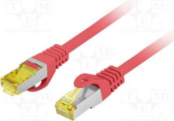 LANBERG Patch cord; S/FTP; Cat 6a
