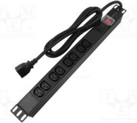 LANBERG Plug socket strip: protective; Sockets: