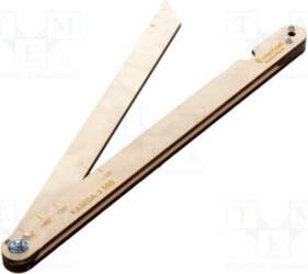 LeanCraft Try square; L: 550mm; adjustable