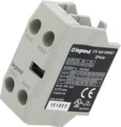 LEGRAND Auxiliary contacts; screw terminals; front