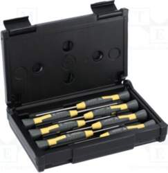 LINDSTROM Screwdriver: precision-set; Torx®; ESD; 7pcs