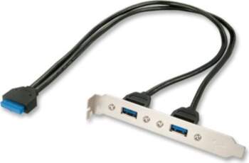 Lindy PC Back Plate, USB 3