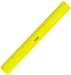 Lineāls 30cm, elastīgs, dzeltena krāsa, Milan