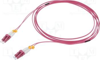 LOGILINK Fiber patch cord; OM4; LC/UPC