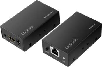 LOGILINK HDMI extender; DC socket,HDMI