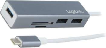 LOGILINK Hub USB; microSD,SD,USB