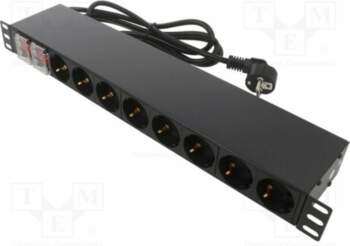 LOGILINK Plug socket strip: supply; Sockets:
