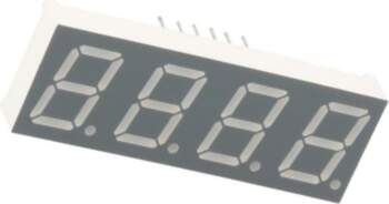 LUCKY LIGHT Display: LED; 7-segment; 13