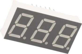 LUCKY LIGHT Display: LED; 7-segment; 14