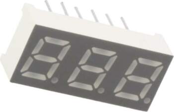 LUCKY LIGHT Display: LED; 7-segment; 7mm