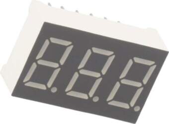 LUCKY LIGHT Display: LED; 7-segment; 9