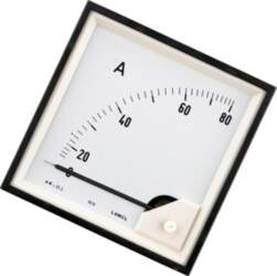 LUMEL Voltmeter; on panel; VAC: 0÷100V