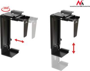 MACLEAN Bracket computer MC-713 B black