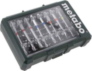 METABO Tools set: screwdriver bits; bag