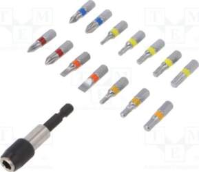 METABO Tools set: screwdriver bits; bag