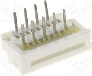 MOLEX Connector: FFC/FPC; tinned; THT; 200V