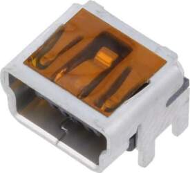 MOLEX Connector: USB B mini; socket