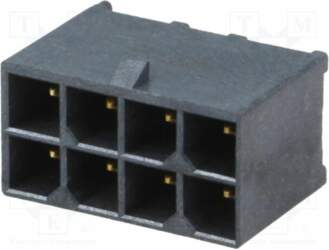 MOLEX Connector: wire-board; socket; male; PIN: