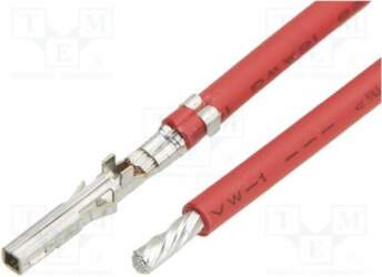 MOLEX Connector: wire-wire; socket; PIN: 1