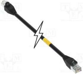 MOLEX Patch cord; Cat 5e; both