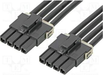 MOLEX Socket; PIN: 4; Mega-Fit; 25A