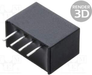 Murata Power Solutions Converter: DC/DC; 3W