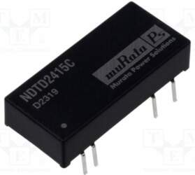 Murata Power Solutions Converter: DC/DC; 3W
